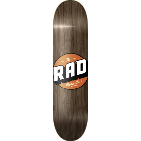 Tabla de skate con logotipo sólido RAD (8.25"|Arce antiguo)