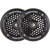 Root Honeycore Black 110 mm Paquete de 2 ruedas de scooter profesional (110 mm | Negro)