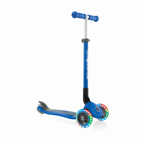 Globber Scooter Primo Plegable Luces 100_navyblue