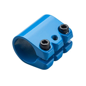 Abrazadera del tubo del manillar azul - inferior Abrazadera del tubo del manillar azul - inferior