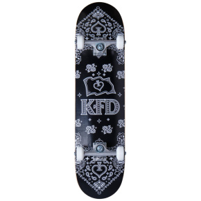 KFD Bandana Skateboard Completo (7.75"|Negro)