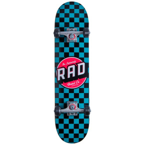 Juego de patinetas RAD Checkers (7.25"|Turquesa) Juego de patinetas RAD Checkers (7.25"|Turquesa)
