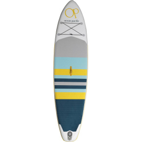Ocean Pacific Malibu Lite 10'6 Paddleboard Hinchable (Blanco/Gris/Amarillo)