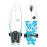 Longboard Street Surfing SHARK ATTACK 36 "Psycho Blue
