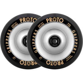 Ruedas Proto Full Core Gripper 110mm plata 2pcs