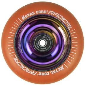 Núcleo metálico Radical Rainbow 110 mm naranja rueda