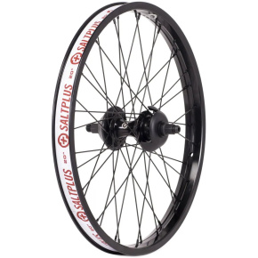 Salt Plus Summit 18" Cassette BMX Rueda trasera (Negro|Volante a la izquierda)