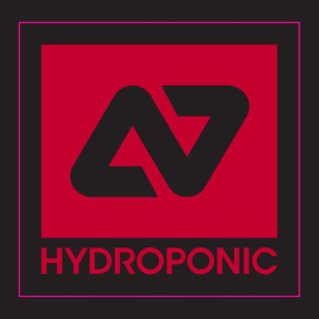 Pegatina Logo Hidropónico (Rojo)