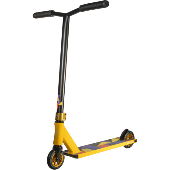 Patinete freestyle North Hatchet 2021 Amarillo y Negro Mate