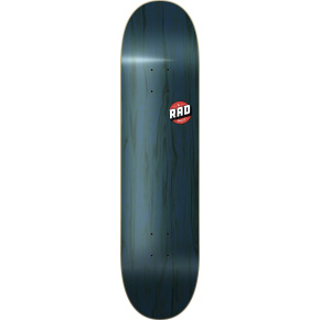 Tabla de skate con logotipo en blanco de RAD (8.25"|Arce azul marino)