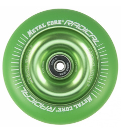 Núcleo metálico Radical fluorescente 110 mm verde rueda