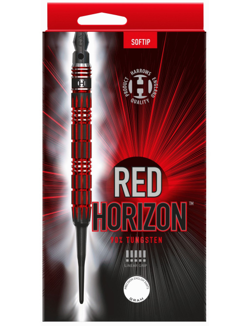 Harrows Šipky Harrows Red Horizon 90 % soft 20g Red Horizon 90 soft 20g
