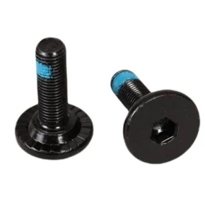 Sal M8x1.0P BMX Crankarm Spindle Bolt (Negro) Sal M8x1.0P BMX Crankarm Spindle Bolt (Negro)