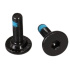 Sal M8x1.0P BMX Crankarm Spindle Bolt (Negro)