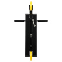 UrbanArtt Bone Scooter Completo - Negro/Amarillo 6" x 23"