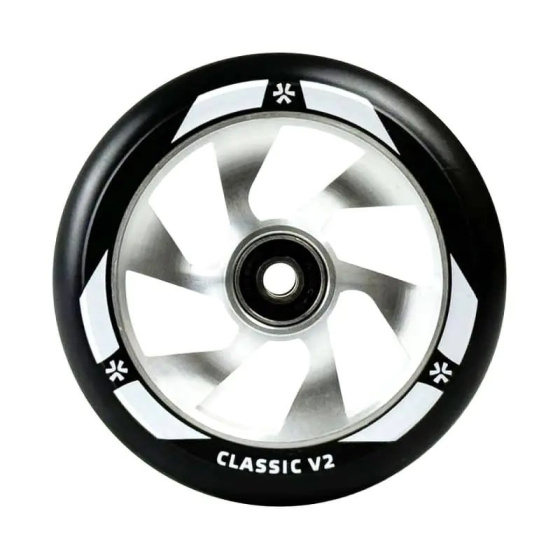 Rueda Scooter Union Classic V2 Pro 110mm Negro/Plata