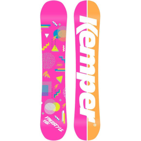 Tabla de snowboard Kemper Freestyle 2021/22 (161cm|Rosa)