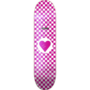 Patineta con logotipo redondo Heart Supply (7.75"|Cheques) Patineta con logotipo redondo Heart Supply (7.75"|Cheques)