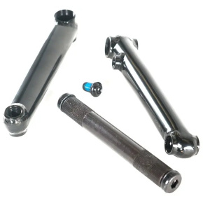 Bielas Family Tubular BMX de 3 piezas y 48 estrías (170 mm | Negro)