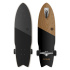 Longboard Street Surfing SHARK ATTACK 35 "Koa Black