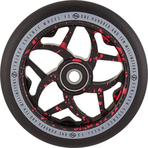 Wheel Striker Essence V3 Negro 110mm Negro / Rojo