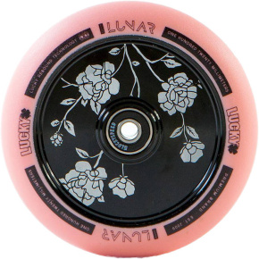 Rueda Lucky Lunar 120mm Zephyr Negro / Rosa