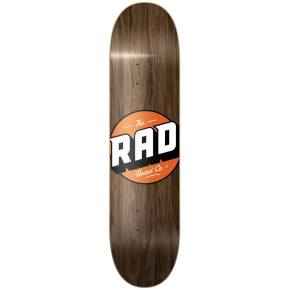 Tabla de skate RAD Solid Logo (8.25"|Vintage Maple)
