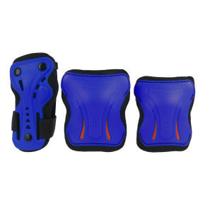 Juego de almohadillas triples SFR Essentials - Azul - Pequeño
