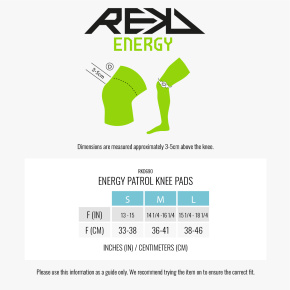 Rodilleras REKD Energy Patrol - Blancas - Grandes