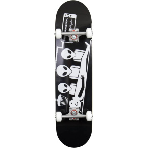 Alien Workshop Abduction Skateboard Set (8"|Negro/Blanco)