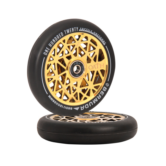 Ruedas Oath Bermuda 120mm oro 2pcs