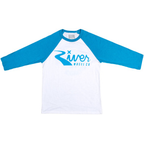 Camiseta de manga 3/4 con logotipo clásico de River S