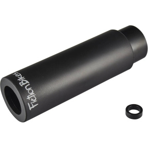 Fiction Troop Acero/Thermalite Freestyle BMX Peg (Negro)