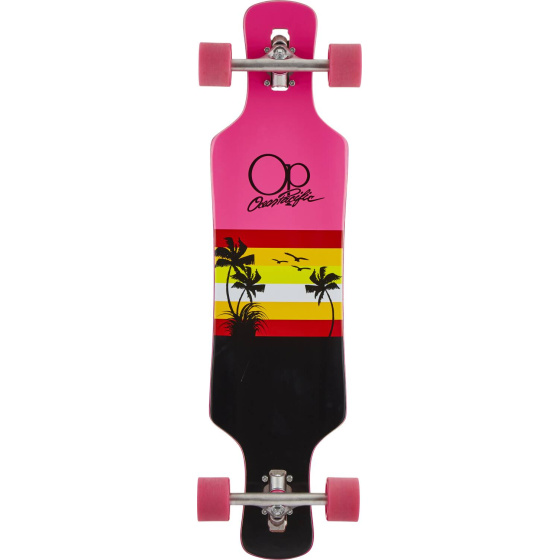 Ocean Pacific Sunset Longboard completo (35 "| Negro)