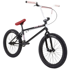 Bicicleta Freestyle BMX Stolen Stereo 20'' 2022 20.75" Negro/Rojo Tiempos Rápidos