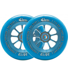 Ruedas River Glide Sapphire 110mm azul 2pcs