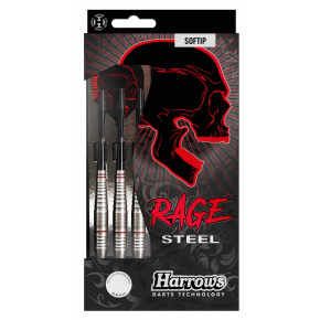 Dardos Harrows Harrows Rage Steel soft 20g Rage Steel soft 20g