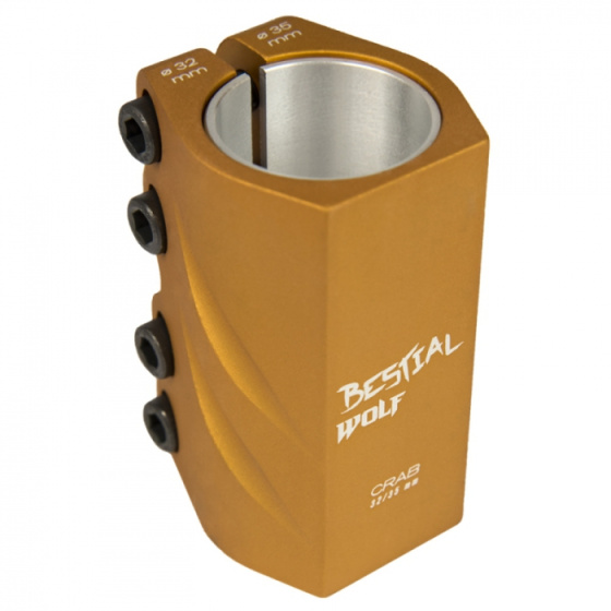 Funda de oro Bestial Wolf Crap