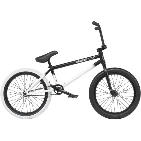 Freestyle BMX Radio Valac 20 "2021 20.75" Fundido Negro/Blanco