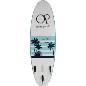 Tabla de surf Ocean Pacific 6'0 Soft Top (182.88cm (6'0")|Turquesa)