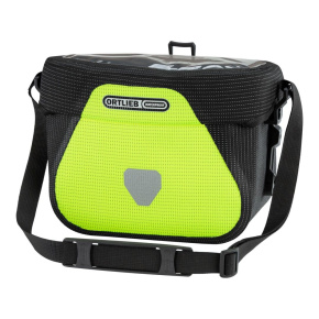 Ortlieb Bag Ortlieb Ultimate Six High Visibility - 6.5 L, bolsa reflectante impermeable para manillar amarillo