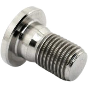 Perfil TLC/Perno de piñón BMX de titanio Madera (natural)