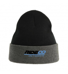 Rideoo Logo Beanie Black/Grey