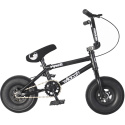 Mini bicicleta BMX Wildcat Venom 2A (negra/plateada|con freno)