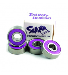 Rodamientos Slamm Infinity 4pcs Púrpura