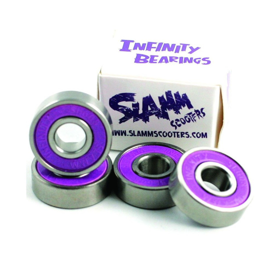 Rodamientos Slamm Infinity 4pcs Púrpura