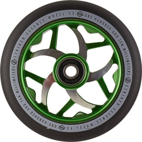 Rueda Striker Essence V3 Negro 110mm verde