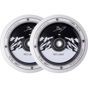 Ruedas Striker Benj No Limit 110mm Blanco / Negro 2pcs