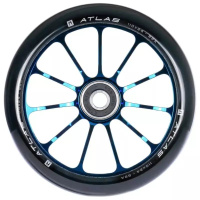Rueda Ethic Atlas 110mm Cromo Azul