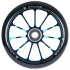 Rueda Ethic Atlas 110mm Cromo Azul